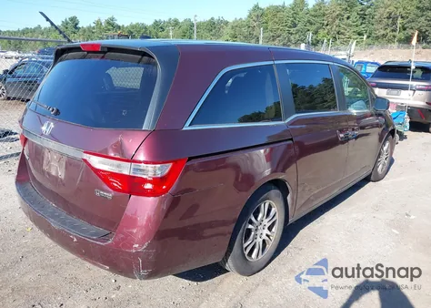 2011 Honda Odyssey Ex-L from USA, damaged, VIN 5FNRL5H63BB087644